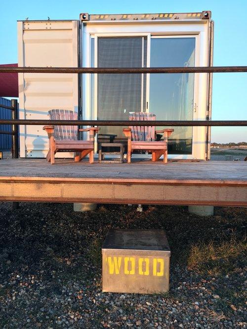 Flophouze Shipping Container Hotel - Houze 5 Round Top Exterior foto